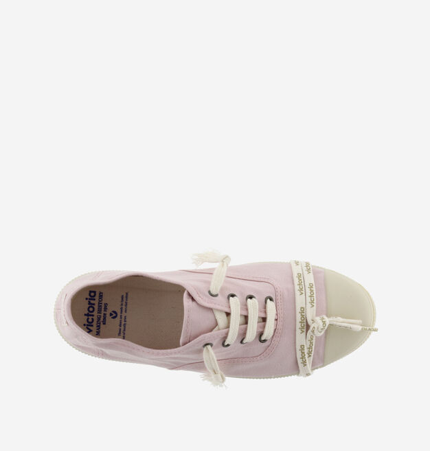 110 INGLESA DYED CANVAS PLIMSOLL DREC/LOGO