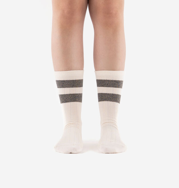 COTTON LUREX SOCK