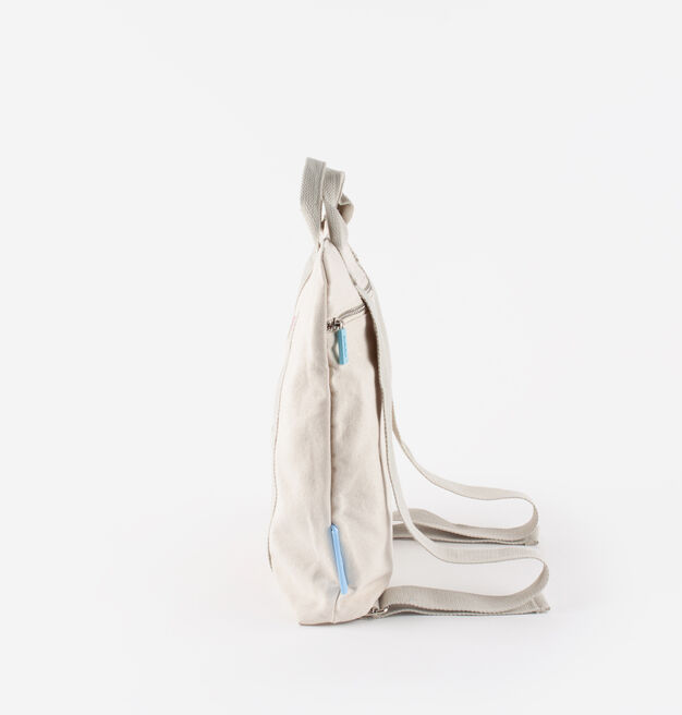 EMBROIDERED CANVAS BACKPACK