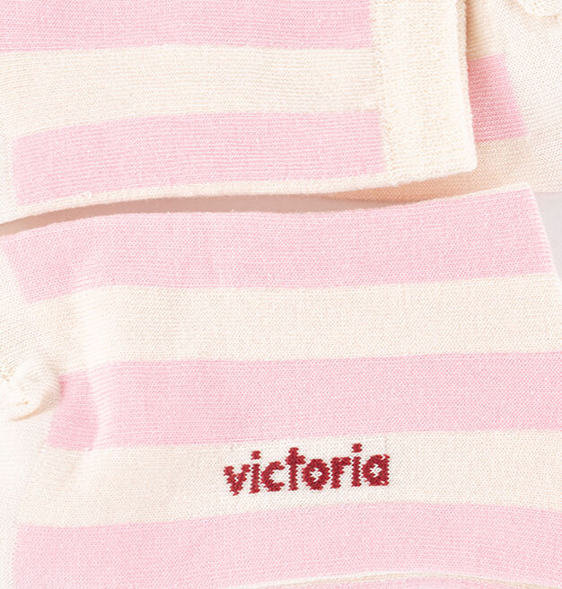 CHAUSSETTE COTON RAYURES