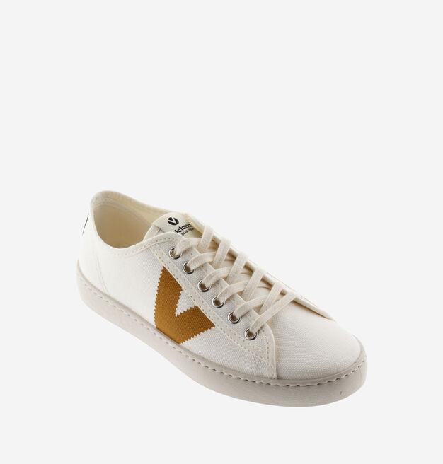 BERLIN TRAINERS CONTRASTING ECO CANVAS
