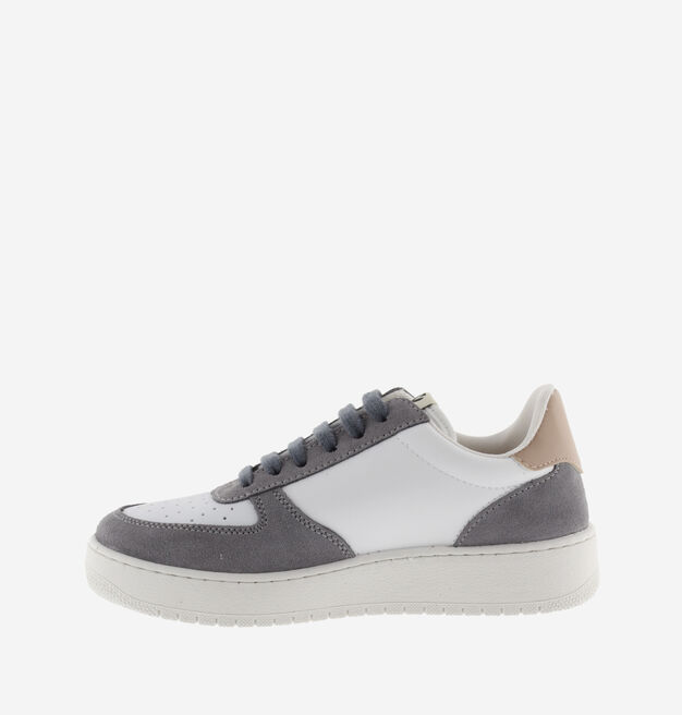 MADRID SNEAKER SYNTHÉTIQUE CUIR FENDU/PAILLETTES