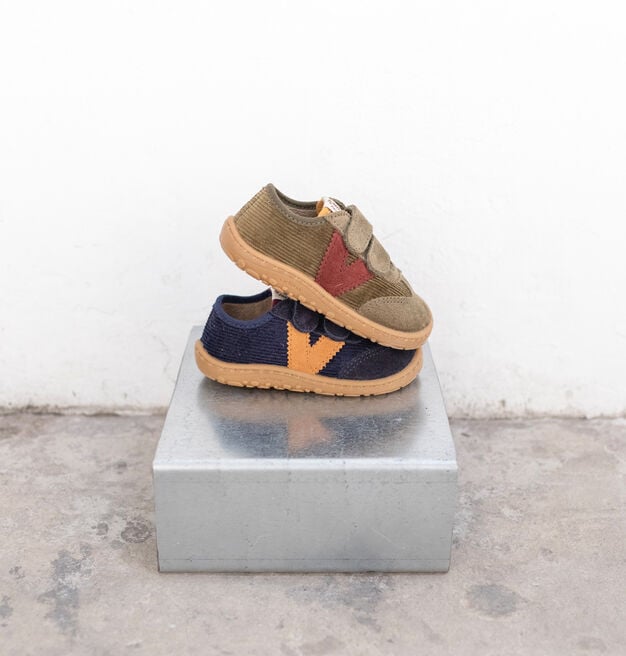 BOSCO CICLISTA BAREFOOT STRAPS CORDUROY & SUEDE