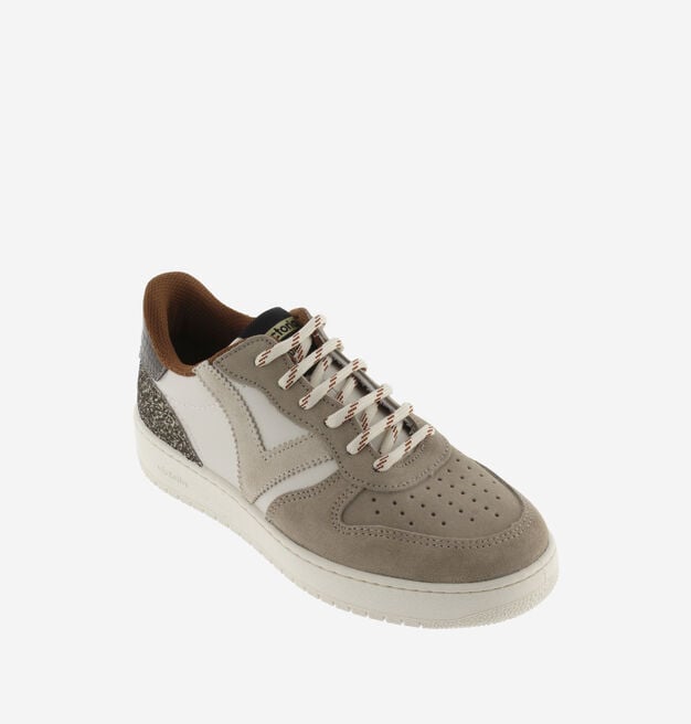 MADRID FAUX LEATHER/SUEDE & GLITTER