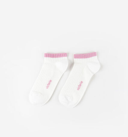 CHAUSSETTE À CHEVILLE LUREX