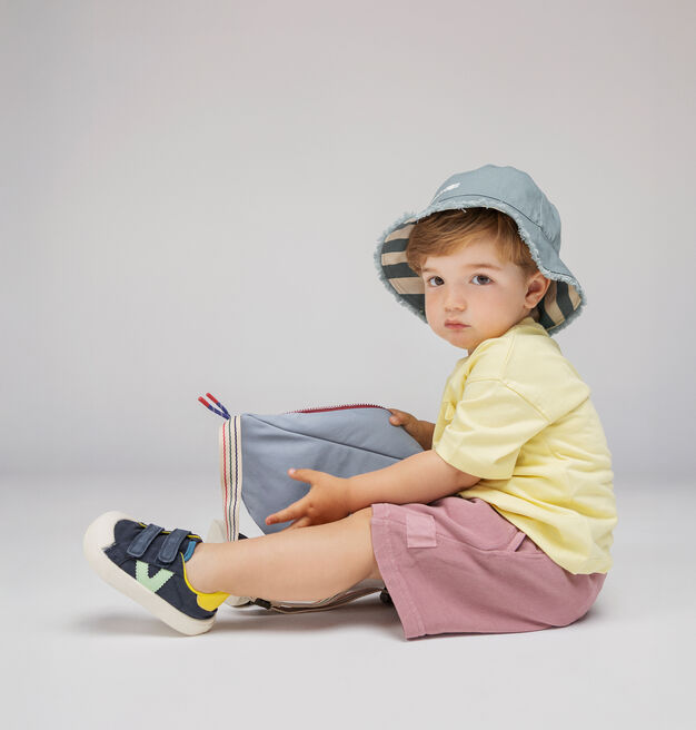 OLIVER STRAPS BAREFOOT MULTICOLOURED CANVAS