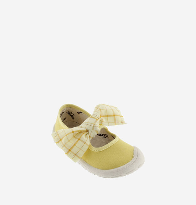 BOSCO BAREFOOT BALLERINA TELA & FIOCCO QUADRI