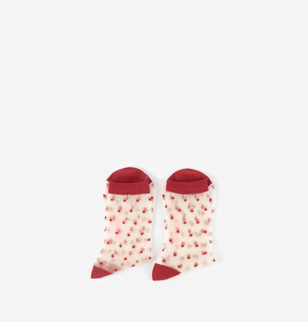 TRANSPARENT SOCK DOTS