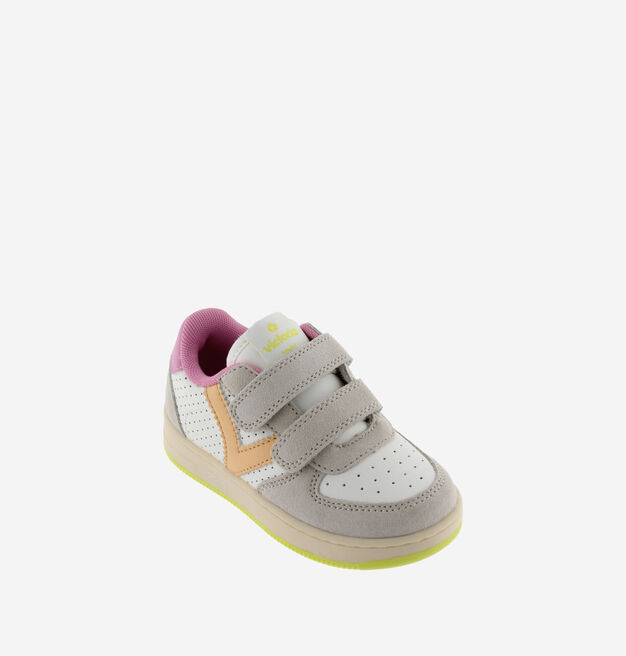 TIEMPO STRAPS PERFORATED FAUX LEATHER & SUEDE