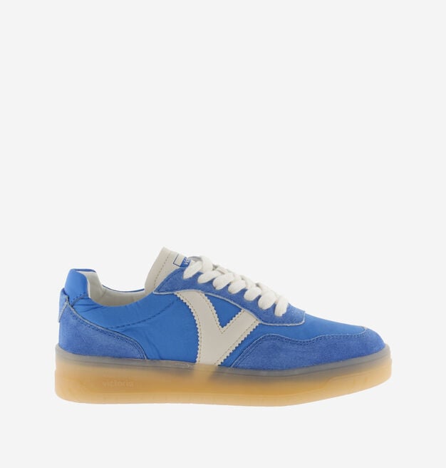 SEUL NYLON/WASHED SUEDE & CONTRAST