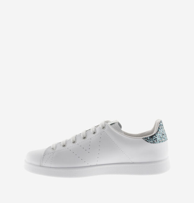 TENIS PIEL & GLITTER