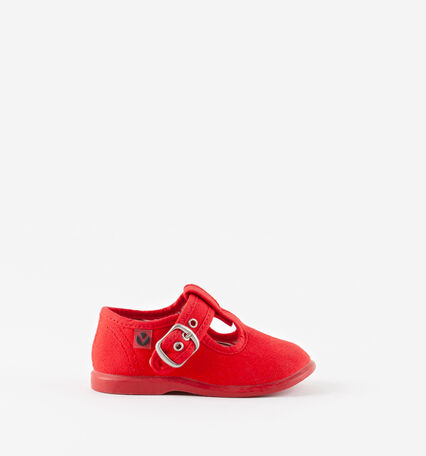 ALBA CANVAS BUCKLE MARY JANES