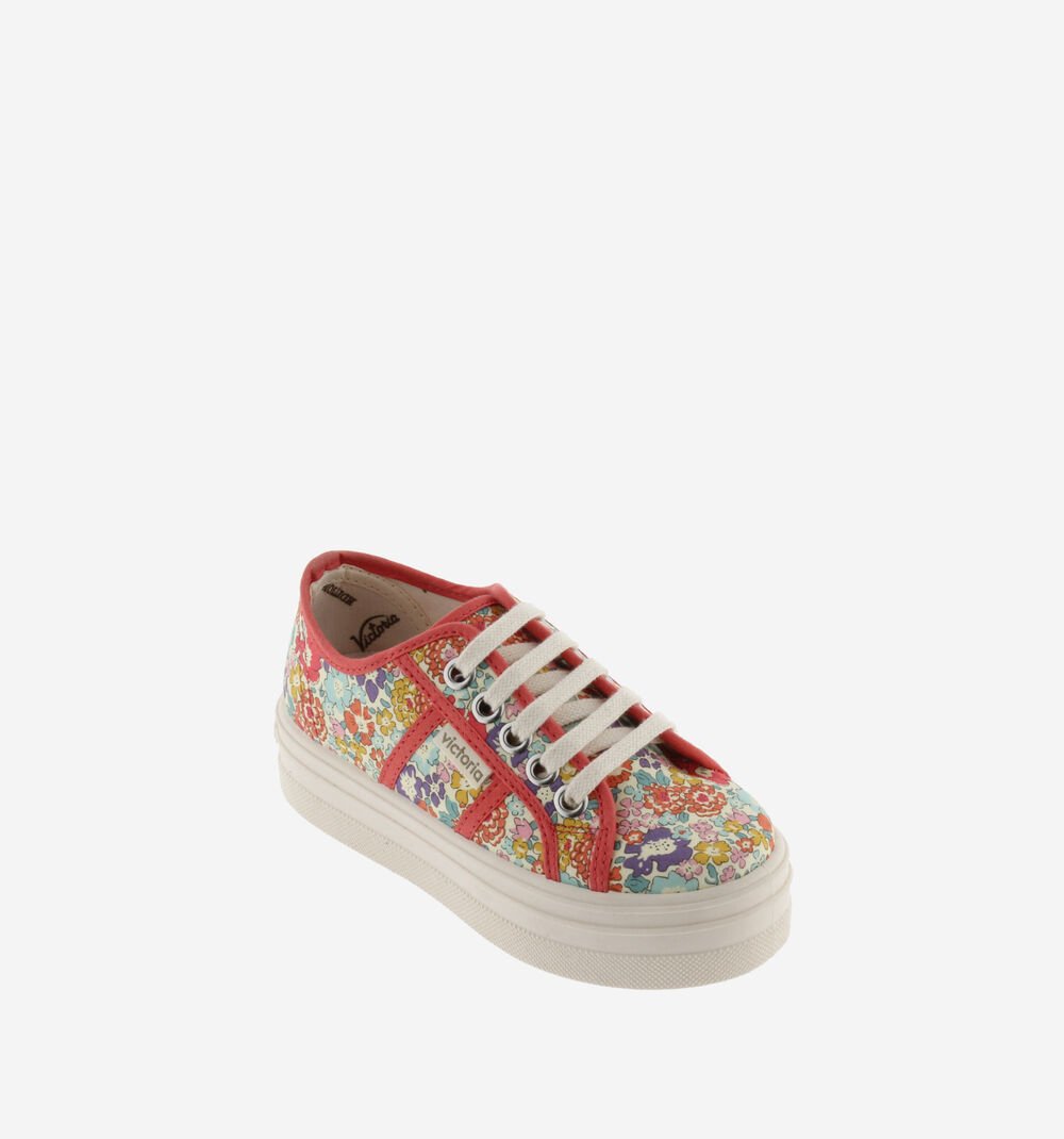 BARCELONA PLATFORM LIBERTY CANVAS Victoria Shoes