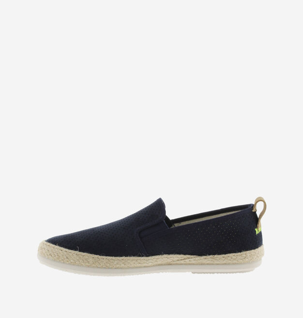 ANDRÉ PERFORATED FAUX SUEDE ELASTICATED