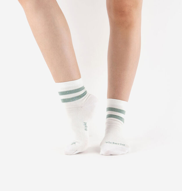 CHAUSSETTE BAREFOOT COTON RAYURES