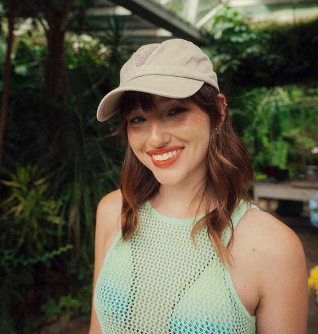 CASQUETTE COTON D&Eacute;LAV&Eacute;