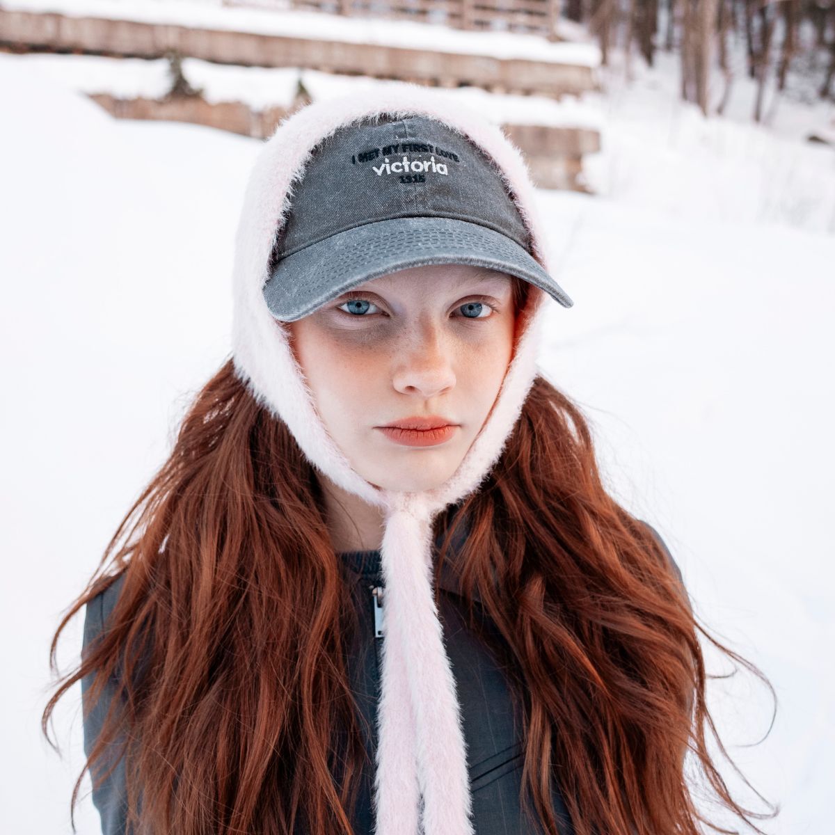 WASHED TWILL CAP & EMBROIDERY