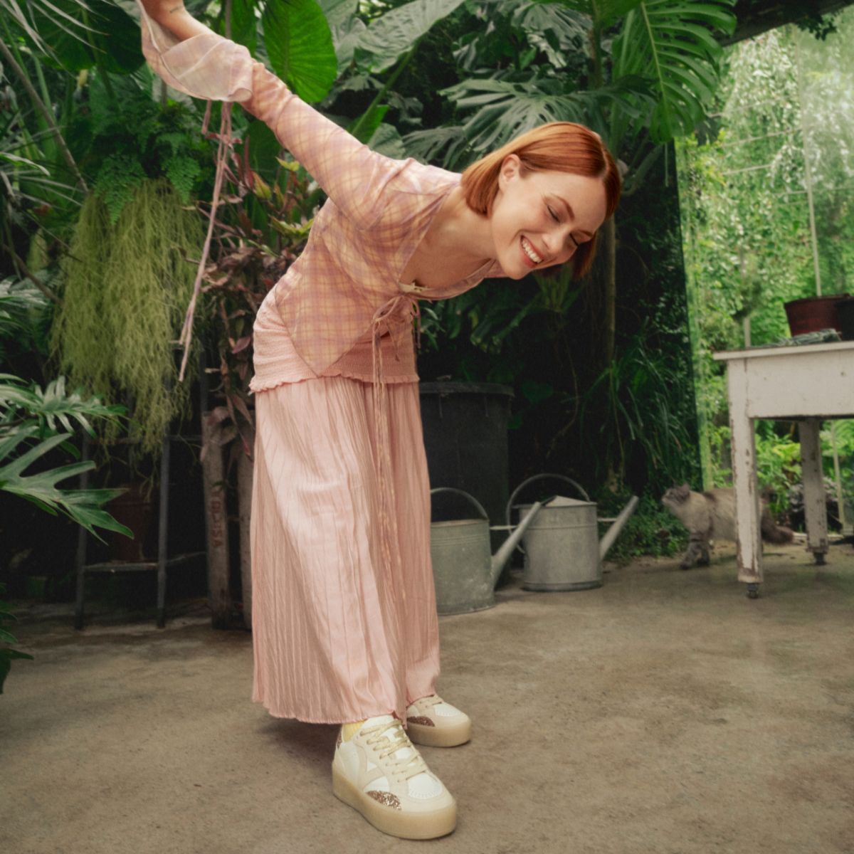 TURIN LEDEROPTIK/VELOURSLEDER & GLITZER