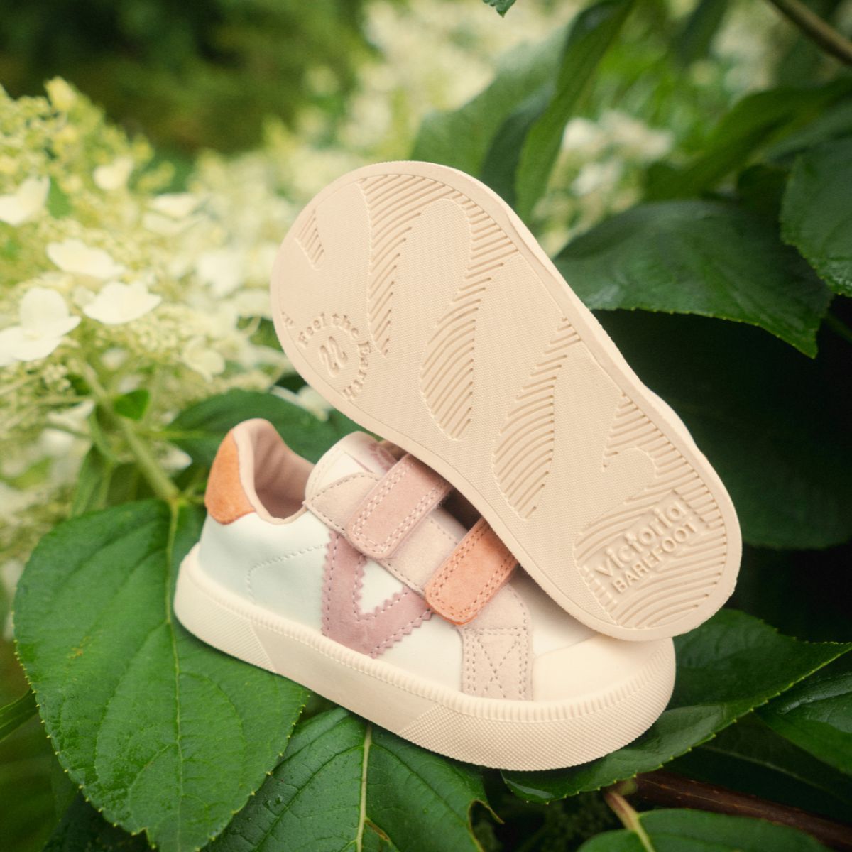 OLIVER STRAPS BAREFOOT FAUX LEATHER & SUEDE