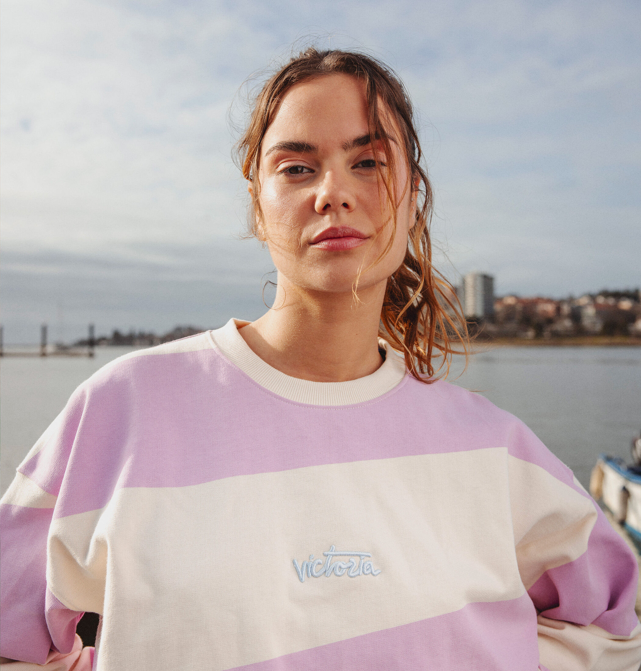 Sudaderas sin capucha online mujer