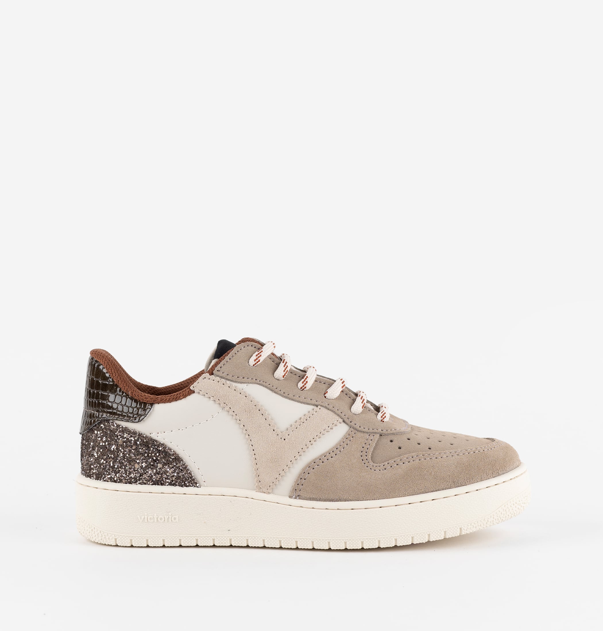 MADRID FAUX LEATHER/SUEDE & GLITTER