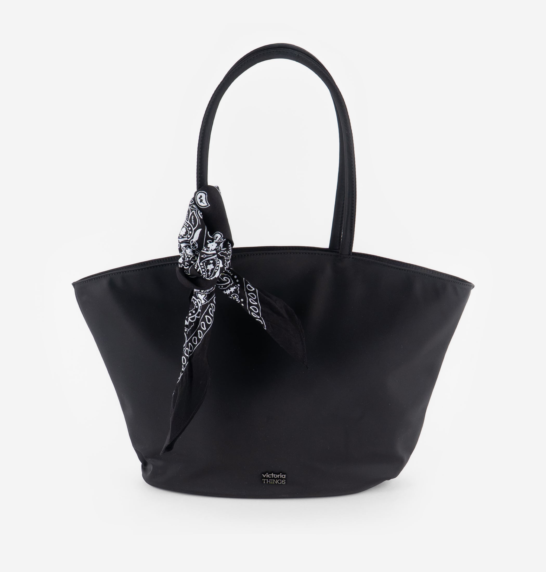 NYLON SHOPPER BAG & BANDANA