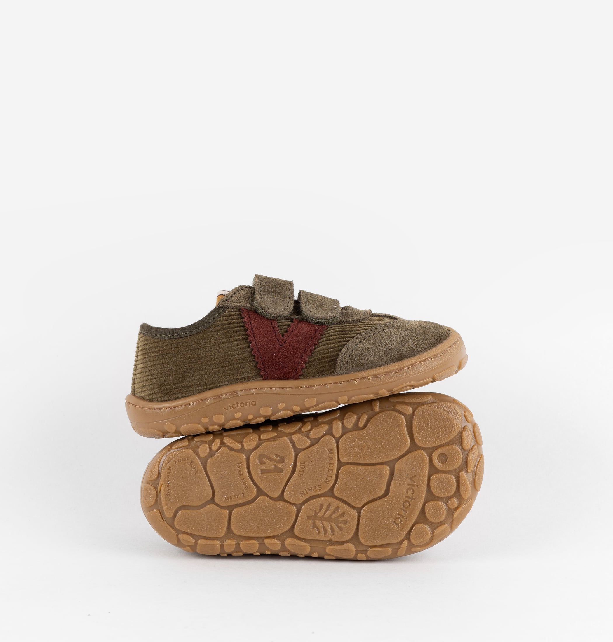 BOSCO CICLISTA BAREFOOT STRAPS CORDUROY & SUEDE
