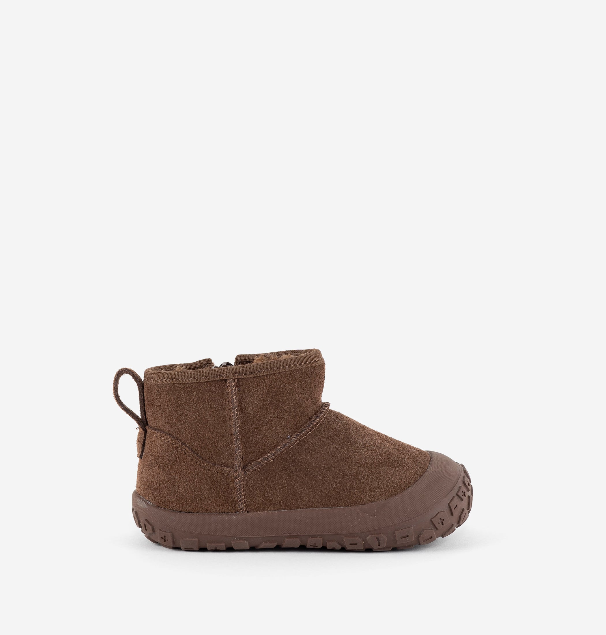 HALO STIEFELETTE VELOURSLEDER & LAMMFELL-OPTIK