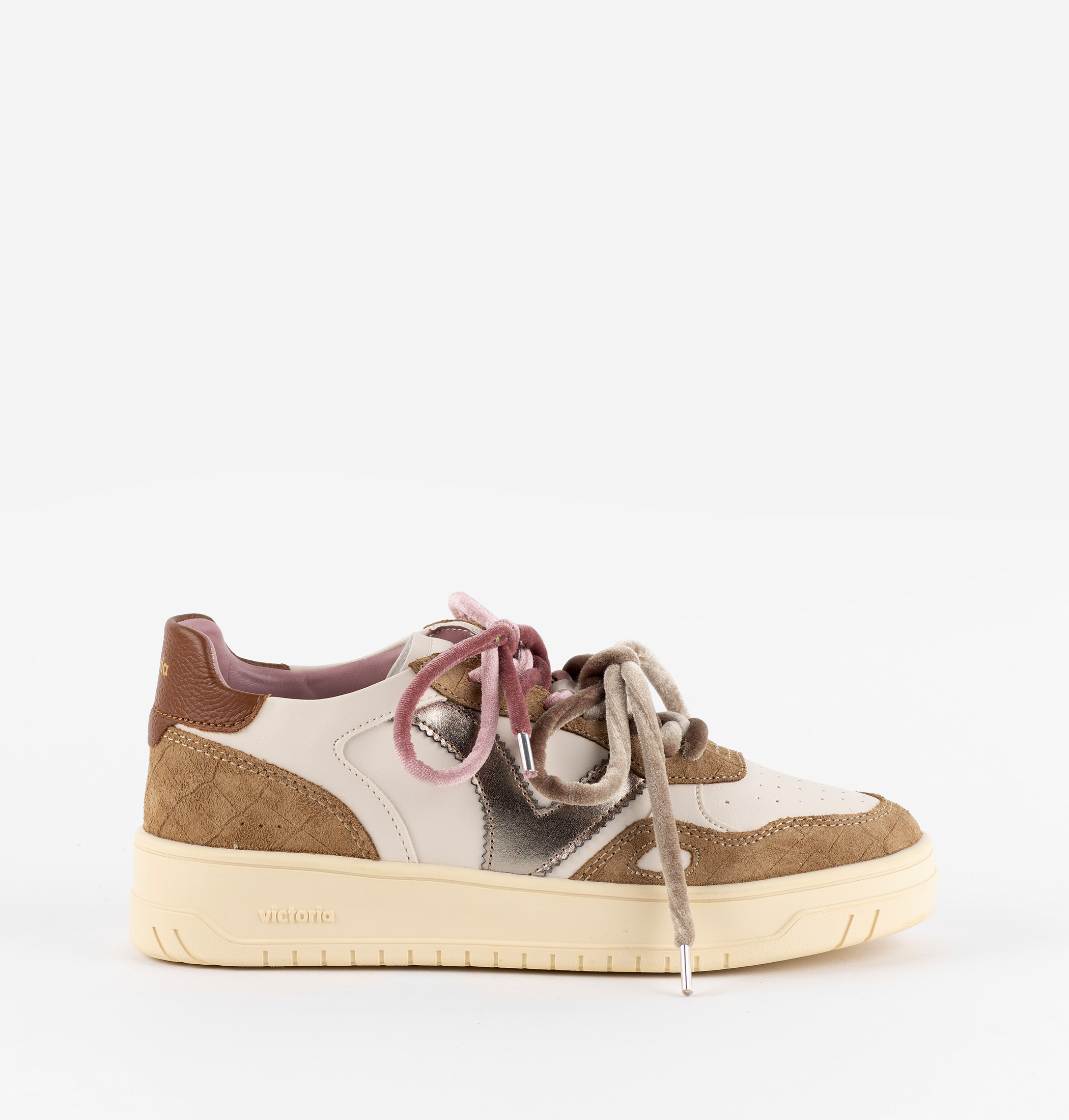 SEUL SUEDE/CROCODILE-EFFECT & METAL