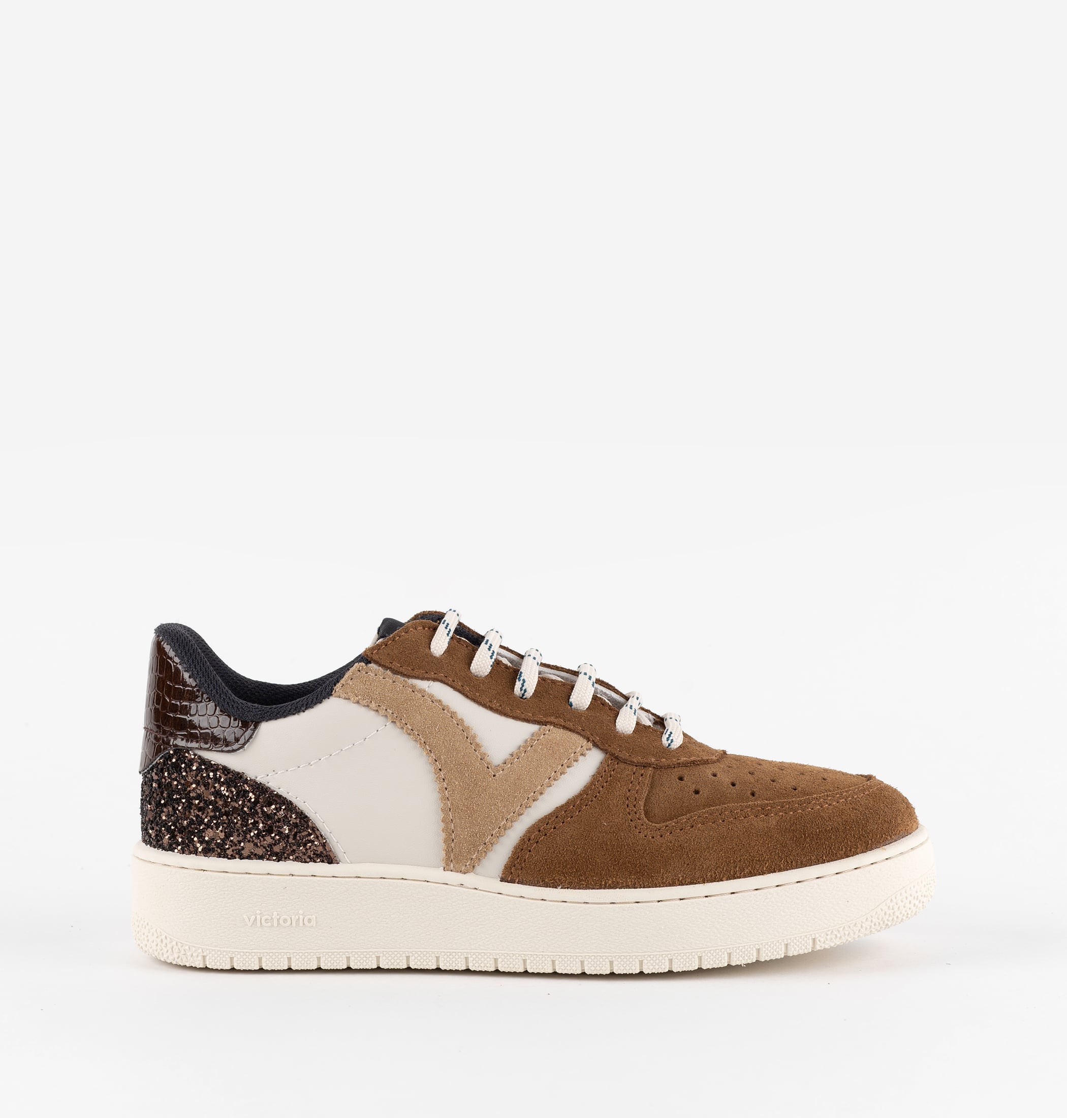 MADRID FAUX LEATHER/SUEDE & GLITTER
