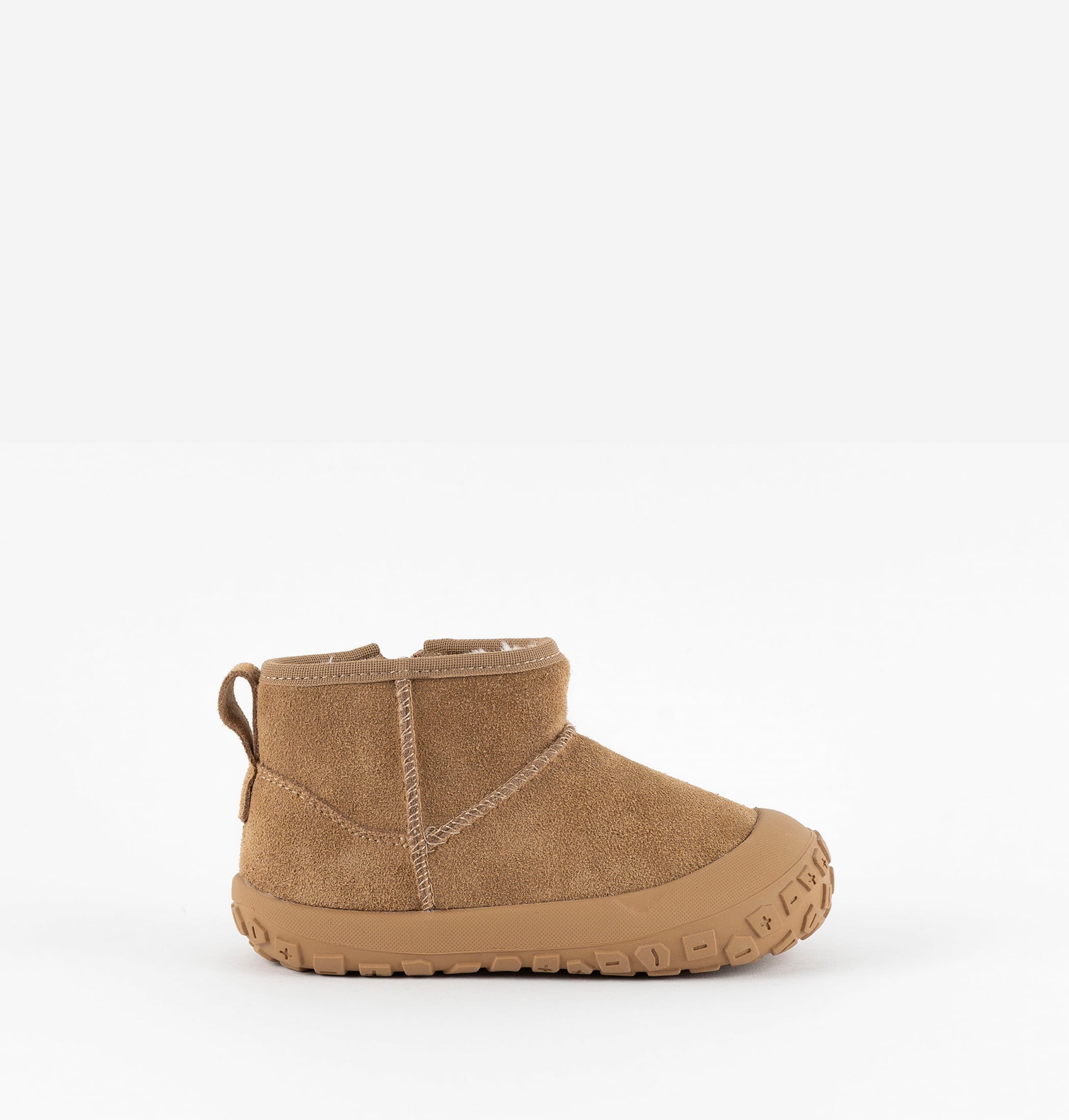 HALO STIEFELETTE VELOURSLEDER & LAMMFELL-OPTIK