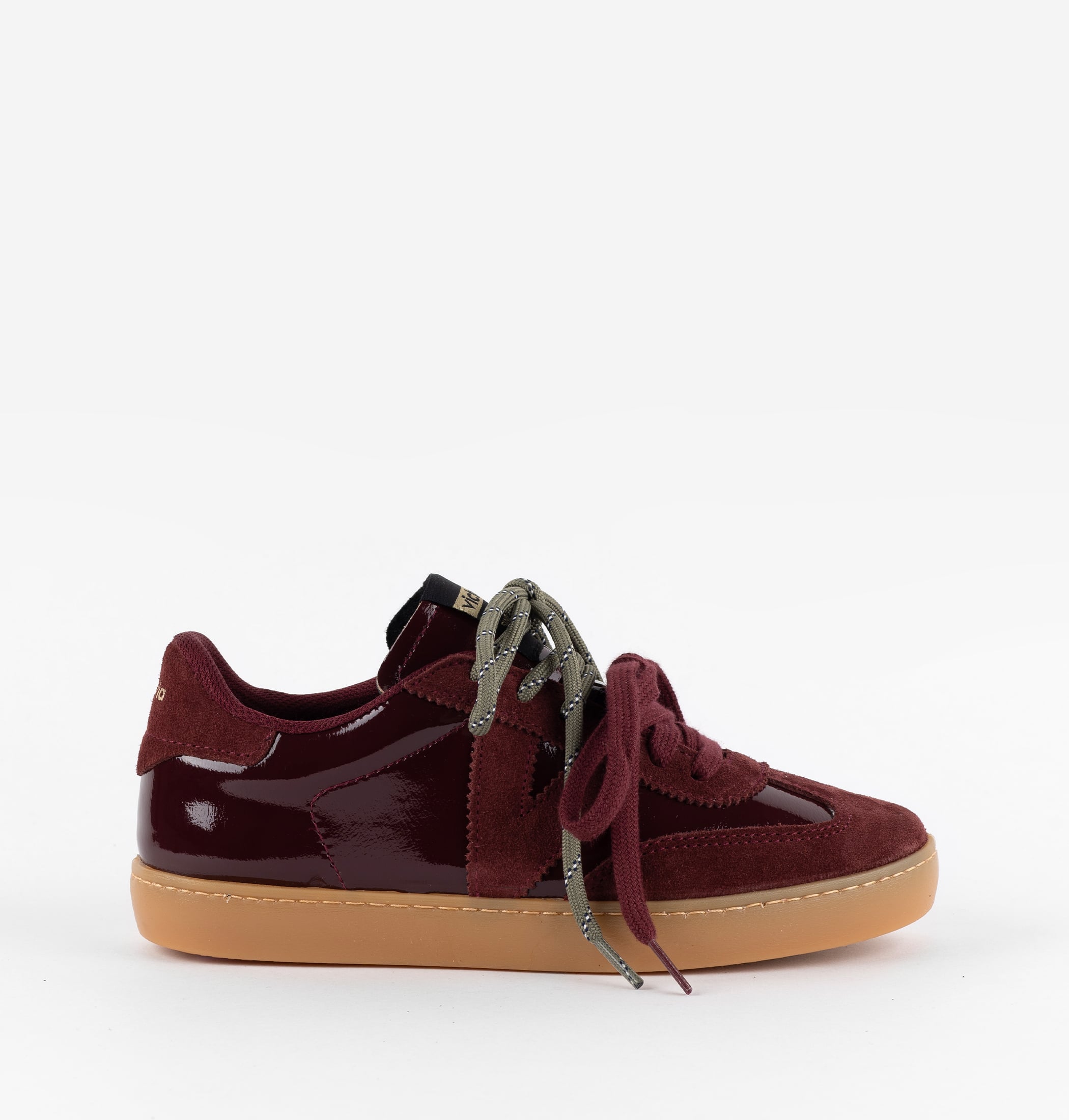 BERL&Iacute;N CICLISTA PATENT LEATHER & SUEDE