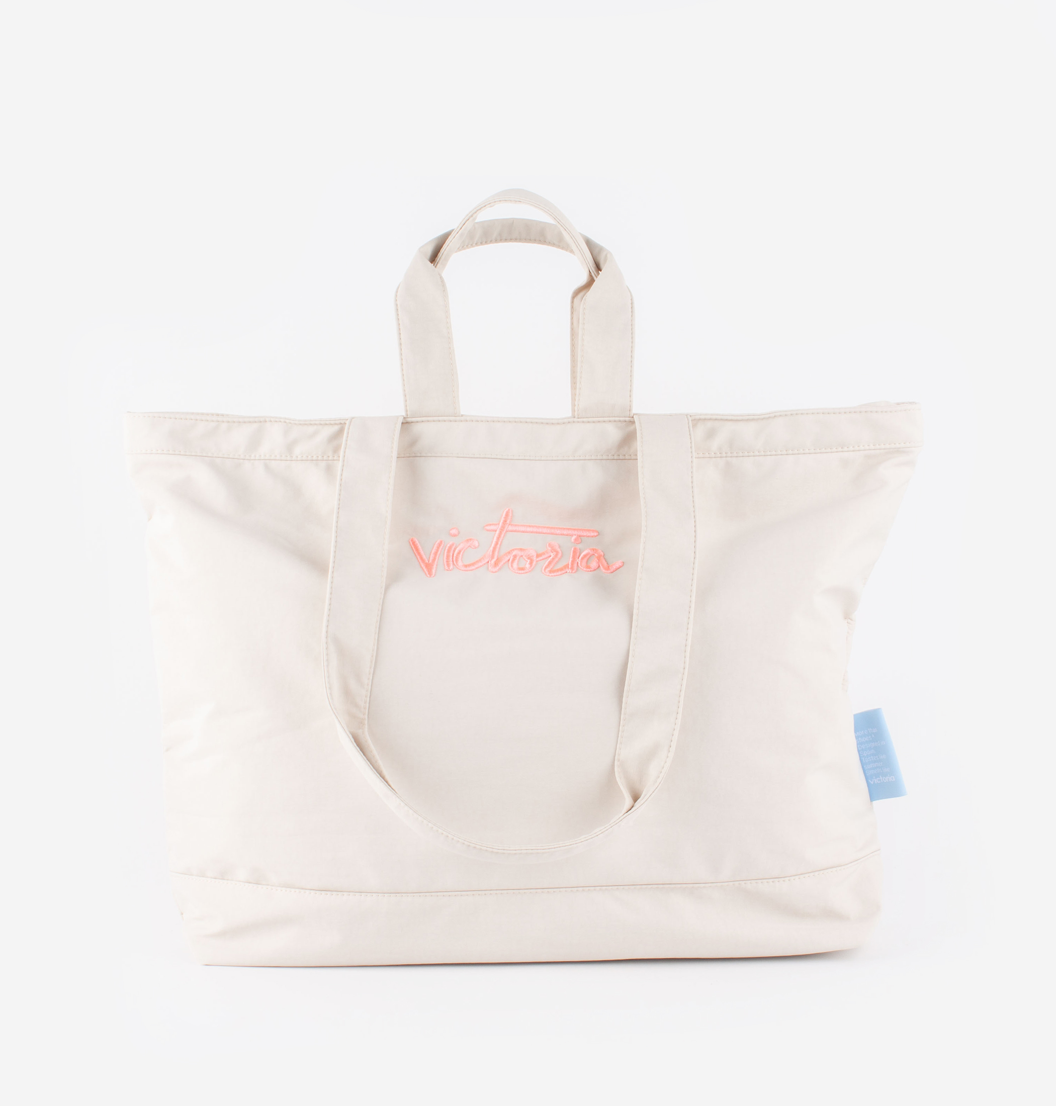 ★BADBLOOD★ Bad Logo Nylon Shopper Bag White Badblood Bag – BBGSHOPHK